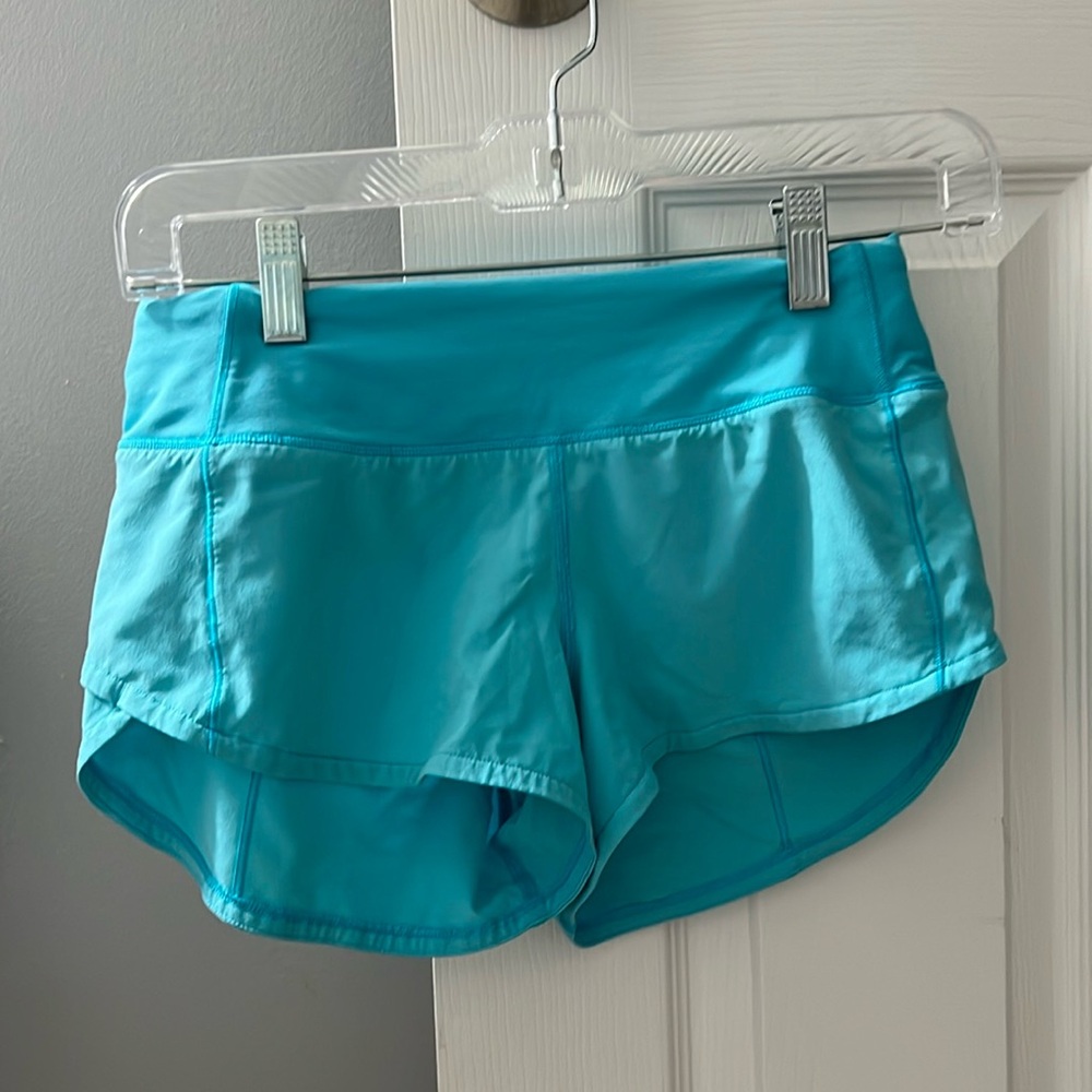 lululemon speed up low-rise 2.5, size 2